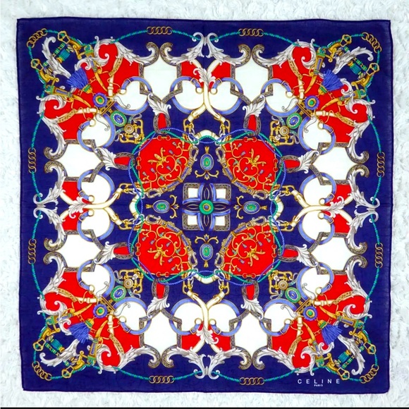 Celine Cotton Scarf - Picture 1 of 7
